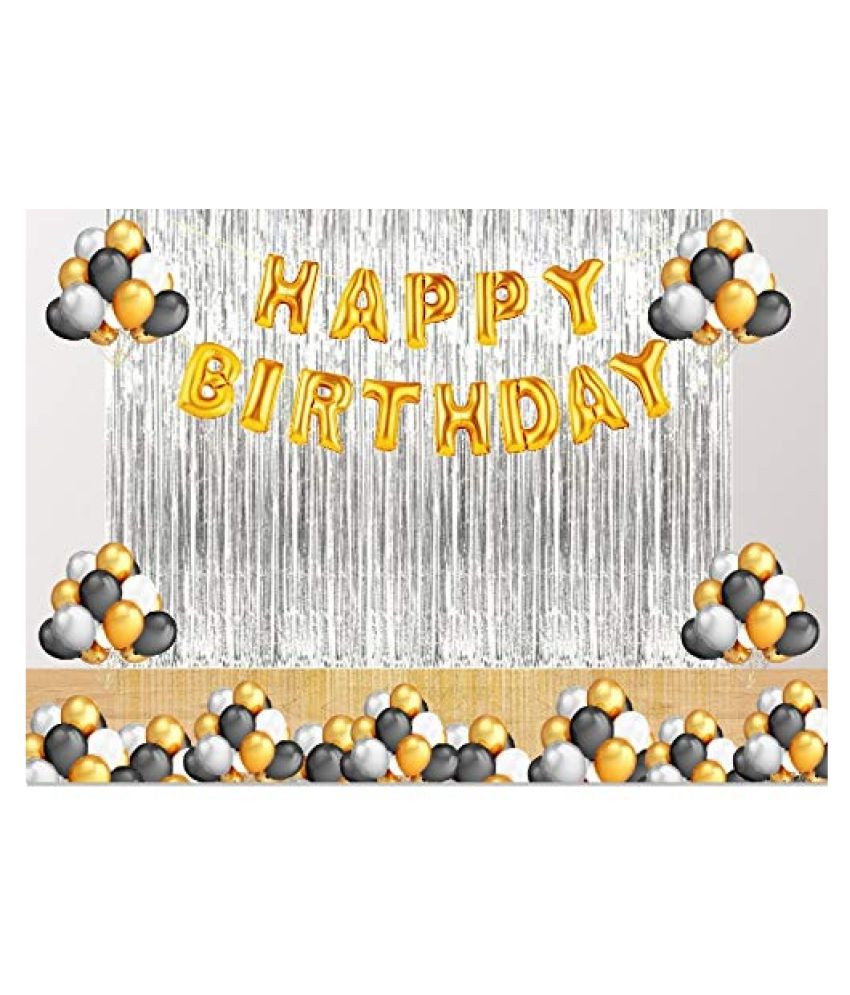     			Blooms Elegant Happy Birthday Decoration Pack of 53 pcs.