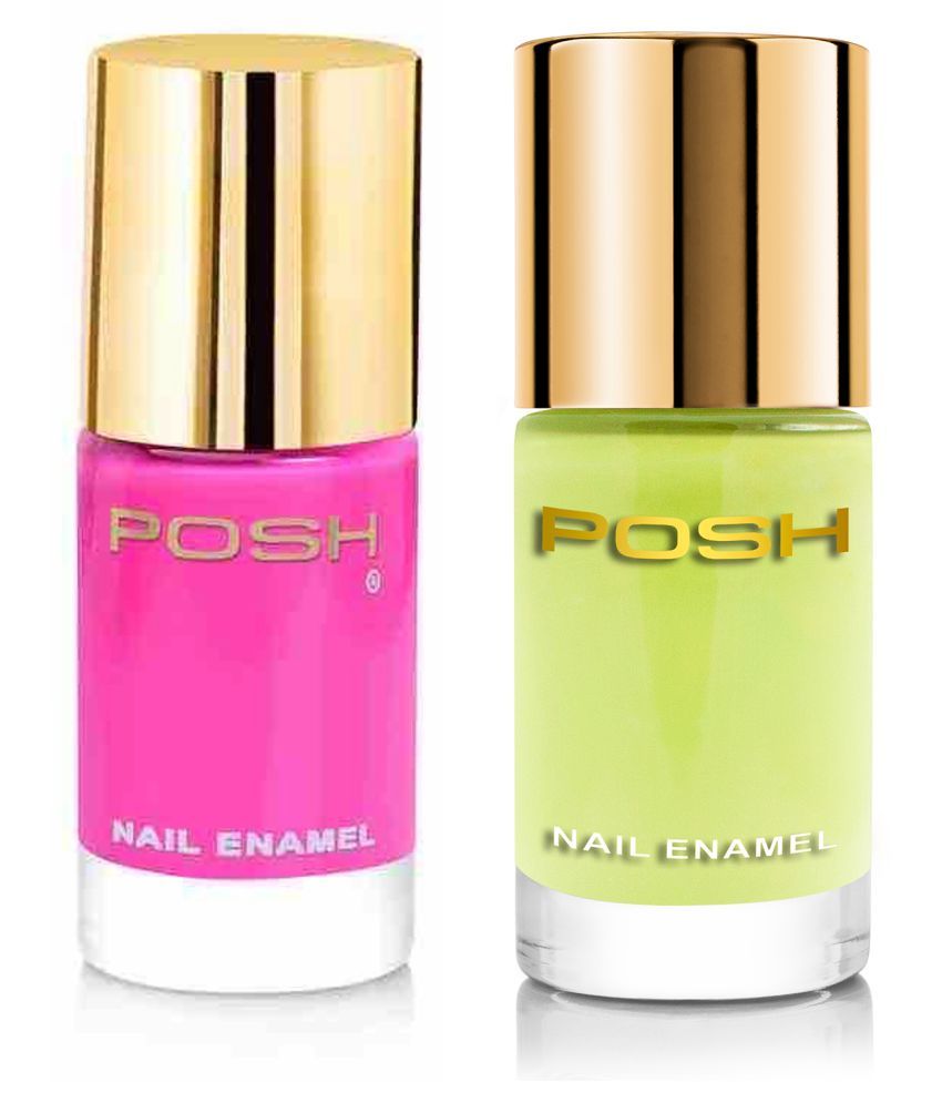     			Posh Nail Polish Multi Glossy Pack of 2 9 mL