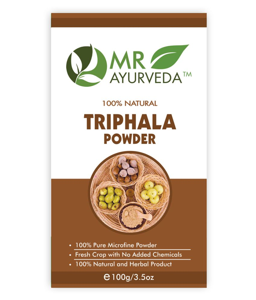     			MR Ayurveda Triphala Powder, Hair Growth Hair Scalp Treatment 100 g