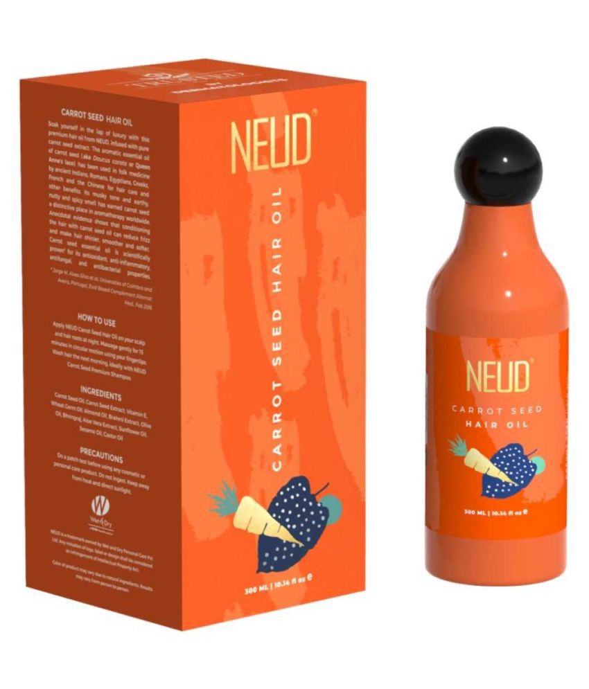 NEUD Carrot Seed Premium Hair Oil 1 Pack - 300 mL