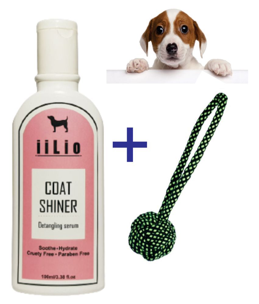     			Dog Coat Shiner  With Rope One Way Toys