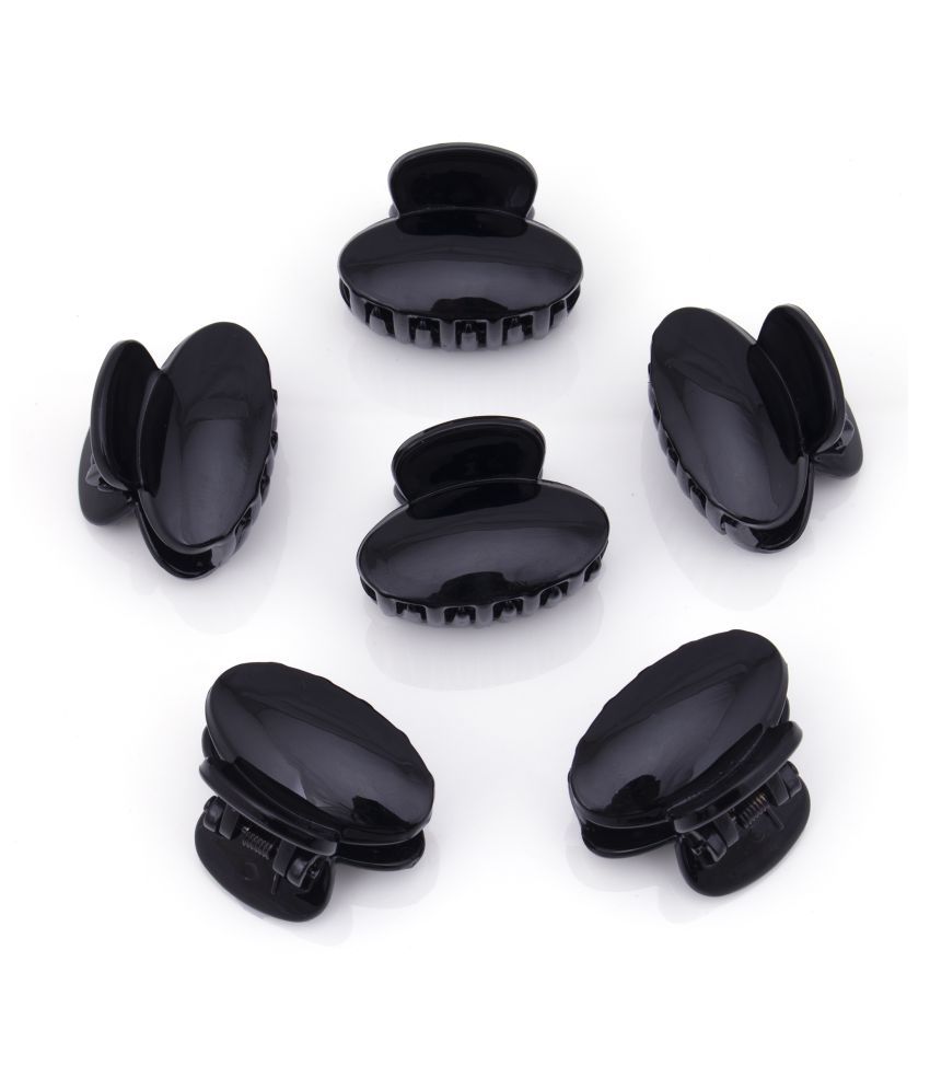     			Sukkhi Black Casual Hair Clip