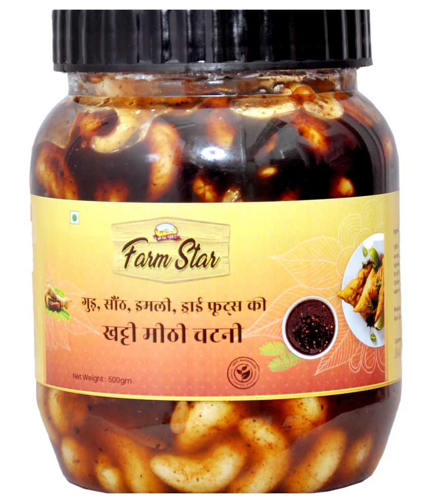     			Farm Star Gud Saunth Imli (Tamarind) Chutney 500 g