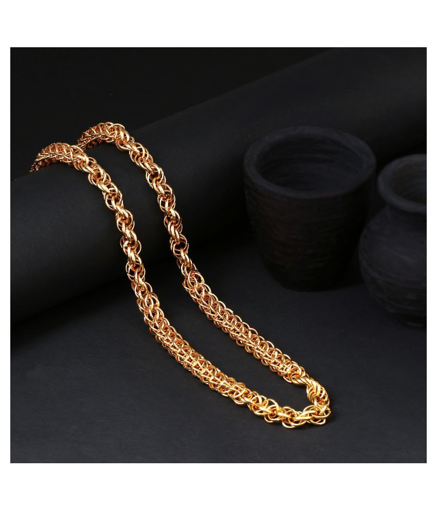     			Sukkhi Fascinating Gold Plated Unisex Chain