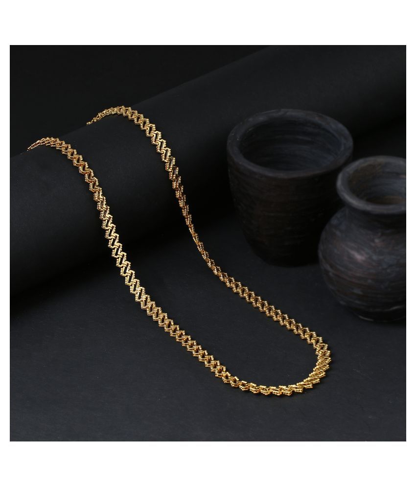     			Sukkhi Modish Gold Plated Unisex chain