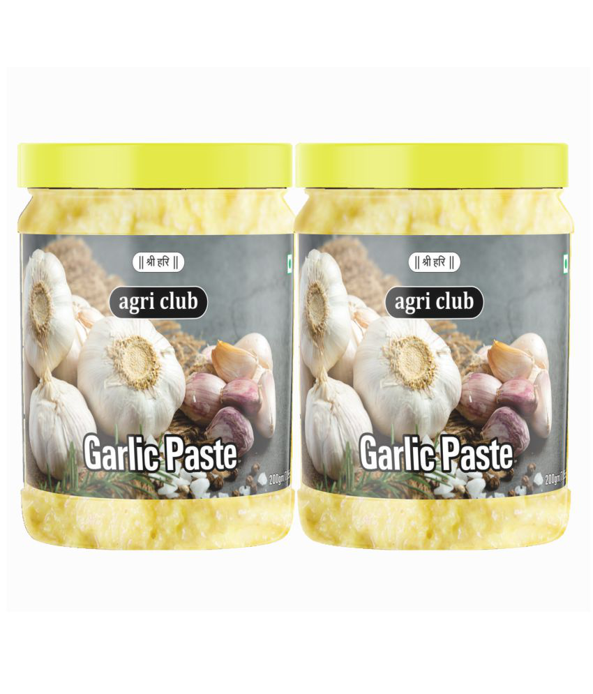     			AGRI CLUB Garlic Paste 400 gm(Pack of 2 x 200 gms)