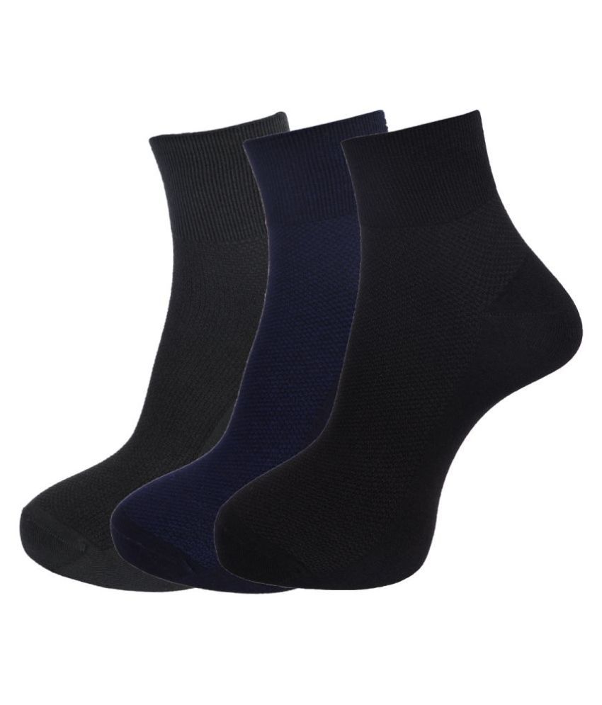     			Dollar Socks Multi Casual Ankle Length Socks Pack of 3