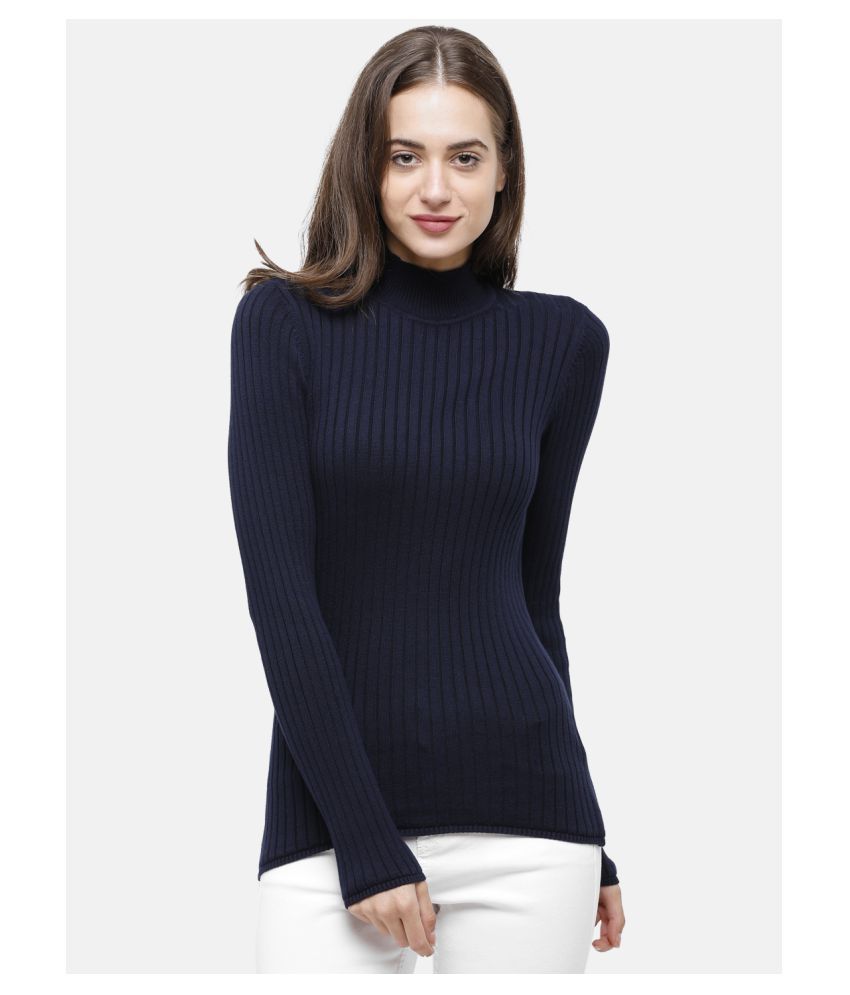     			98 Degree North Cotton Navy Pullovers - Single