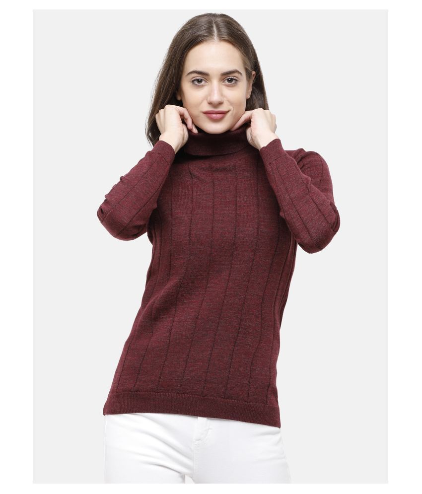     			98 Degree North Cotton Red Pullovers - Single