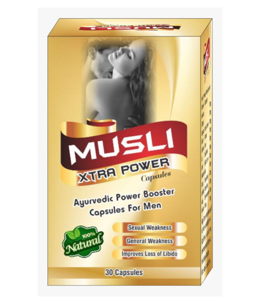     			Cackle's Musli Xtra Power  100%Ayurvedic Capsule 30 no.s Pack Of 2