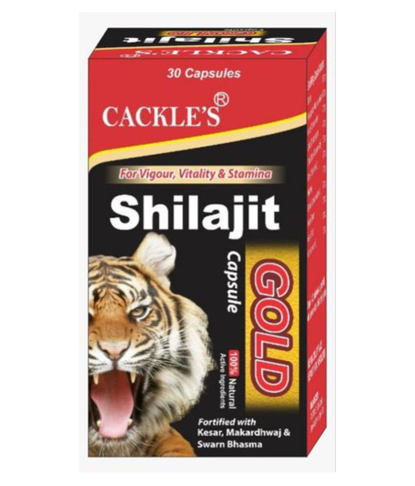     			Cackle's Shilajit Gold  Natural Capsule 30 no.s Pack Of 1