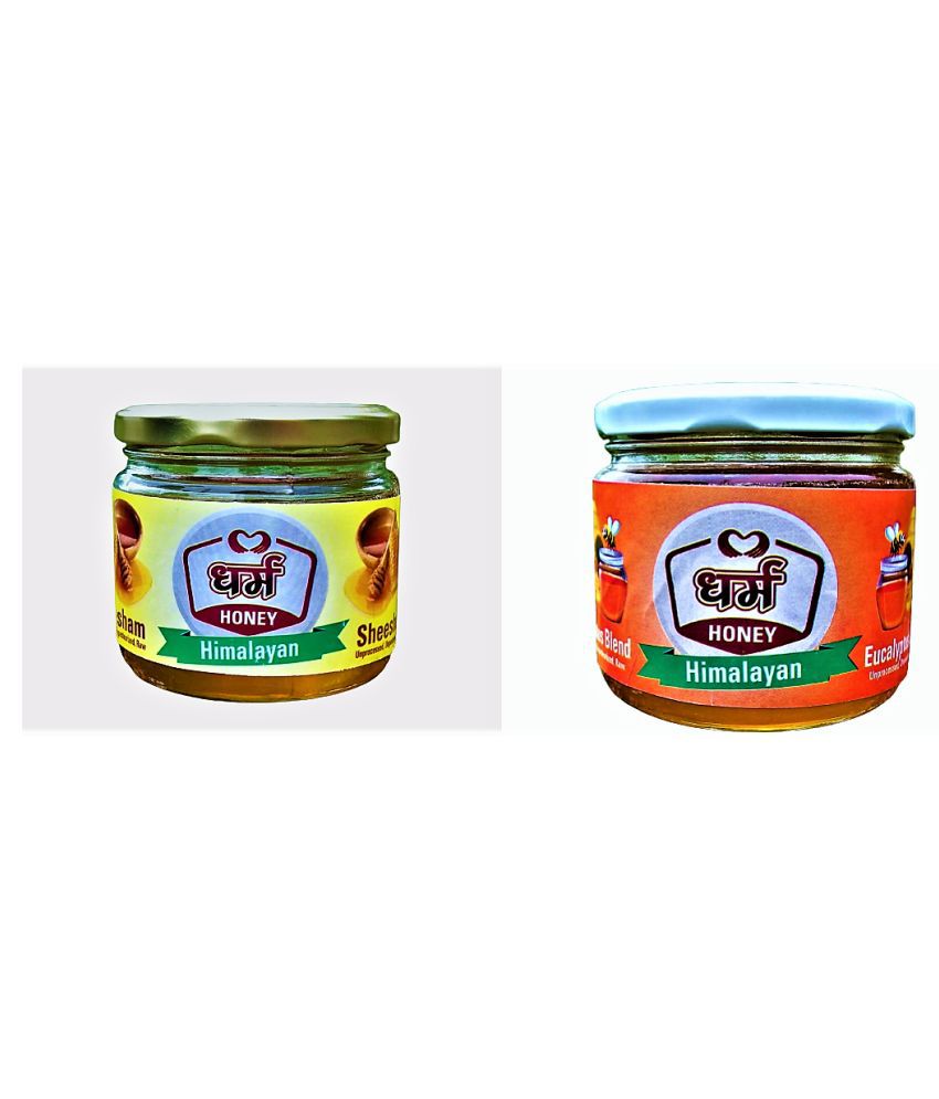 Dharm Foods Enterprises Eucalyptus Honey Naturally Sweet 350 g Pack of 2