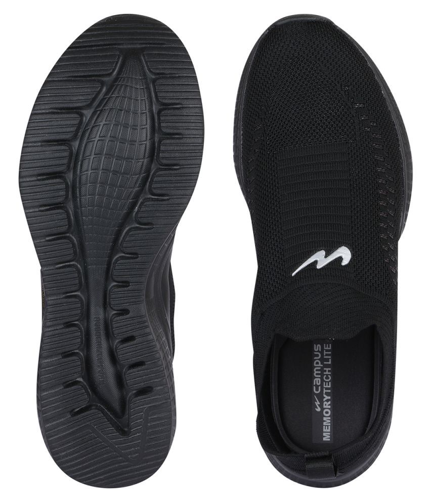 Campus VAYU Black Men's Sports Running Shoes - Buy Campus VAYU Black ...