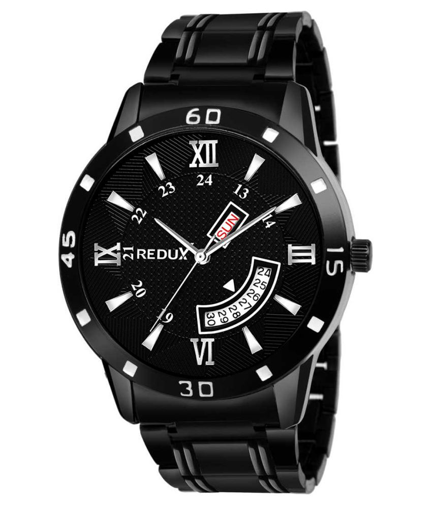     			Redux RWS0234S Black Dial Stainless Steel Analog Men's Watch