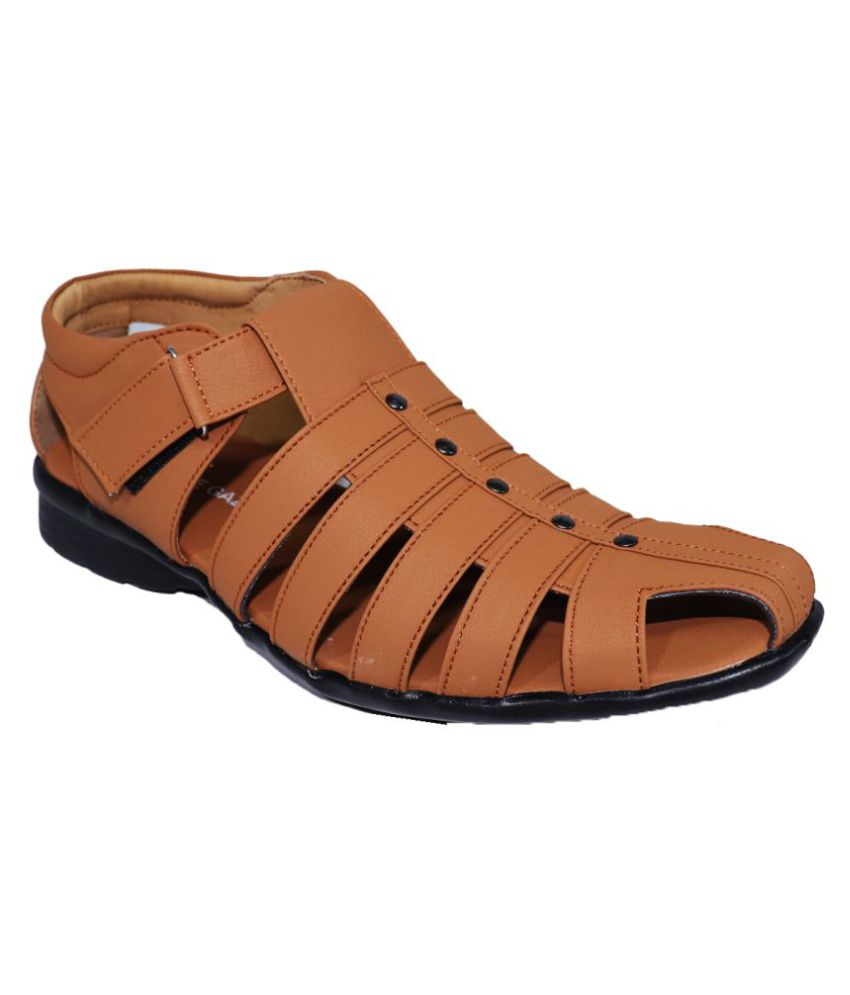     			RAGE GAZE - Beige  Men's Sandals