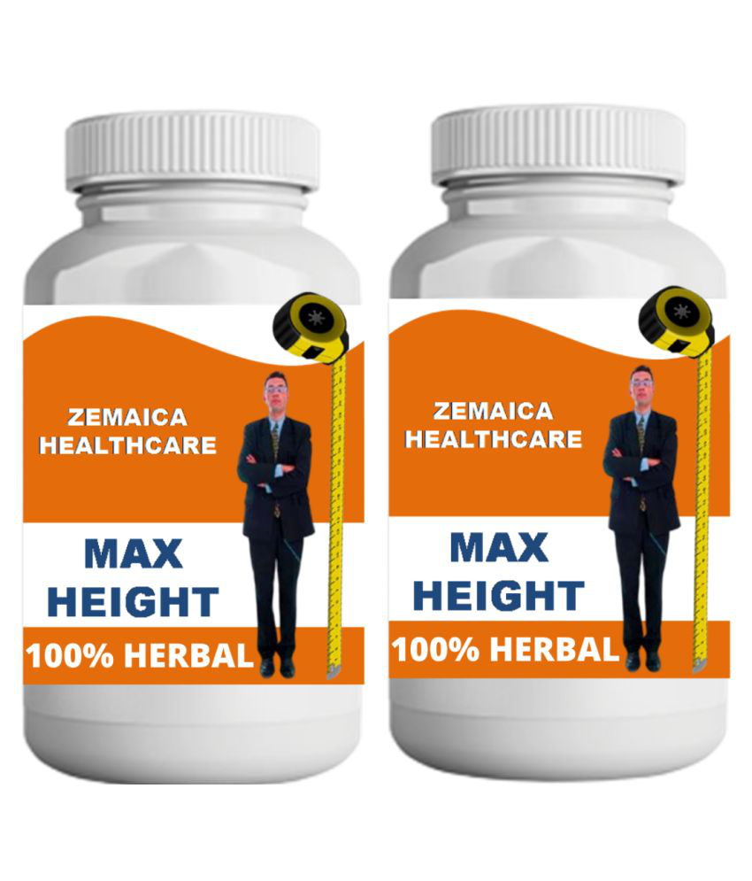     			Zemaica Healthcare max height chocolate flavor 0.2 kg Powder Pack of 2
