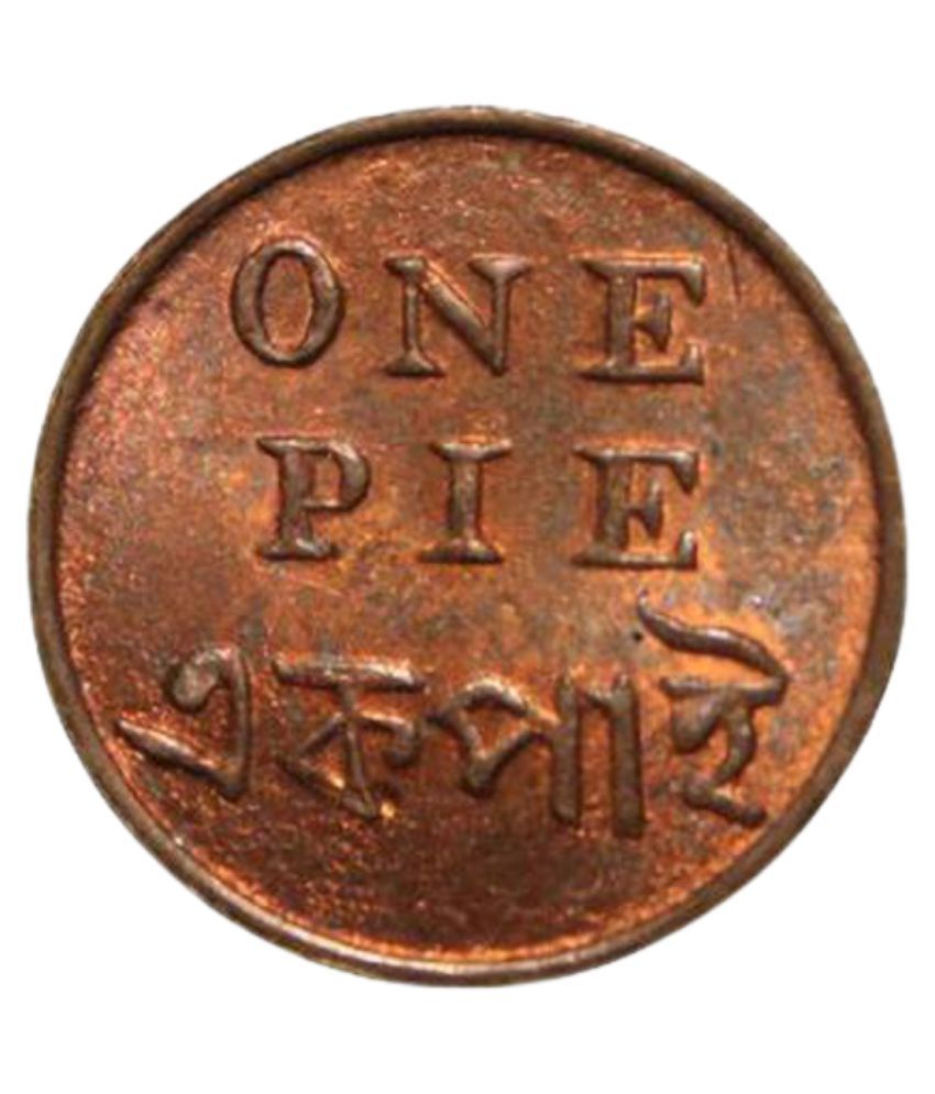 1 Pie 1831 British India Old and Rare Copper Coin