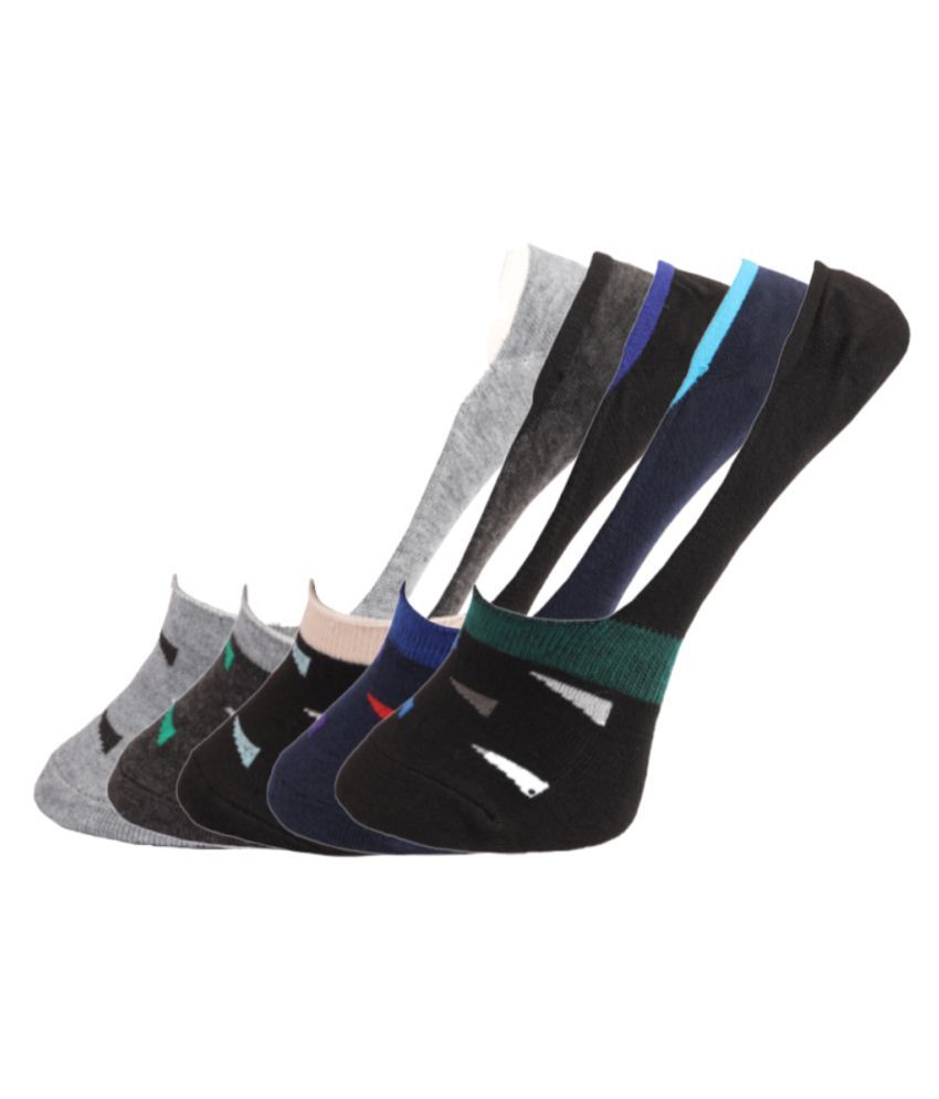     			Dollar Multi Sports No Show Socks Pack of 5