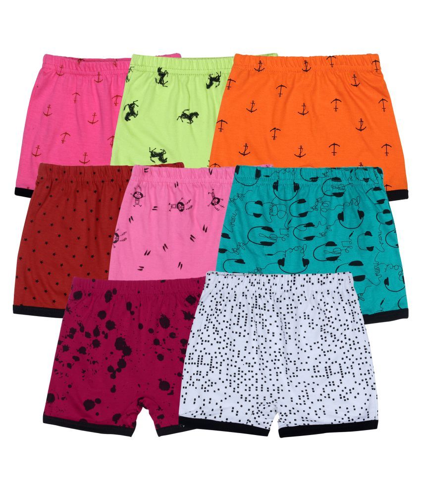     			Diaz Kids bloomers combo pack of 8