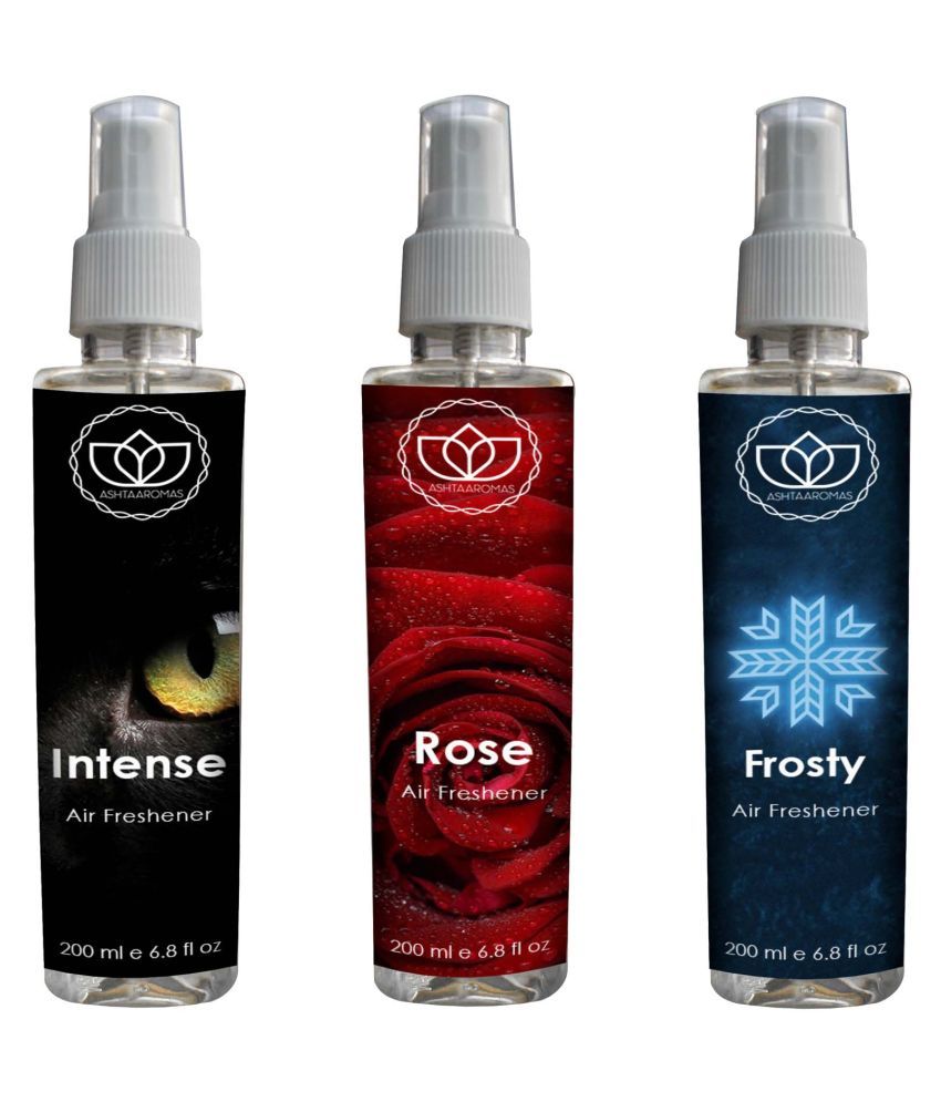 ASHTAAROMAS Room Freshener Spray 600 mL Pack of 3 Buy Online at Best