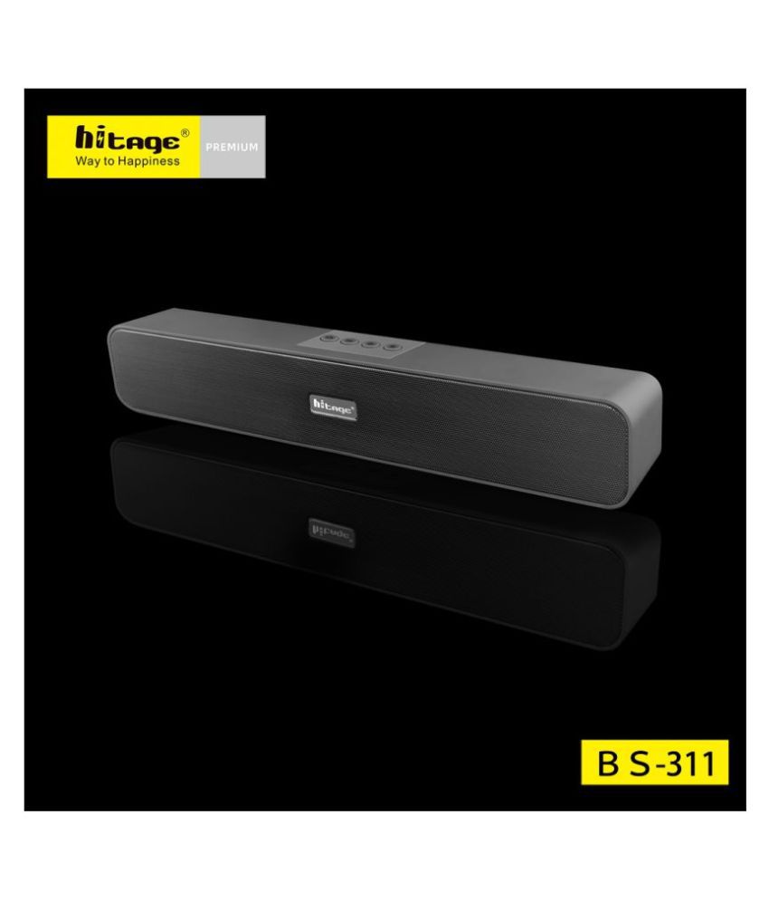 hitage BS-311 SMART10 W Bluetooth Speaker Black