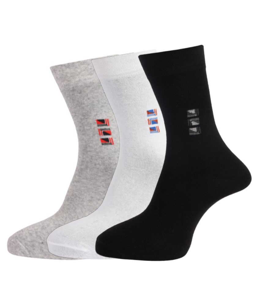     			Dollar Multi Casual Full Length Socks Pack of 3