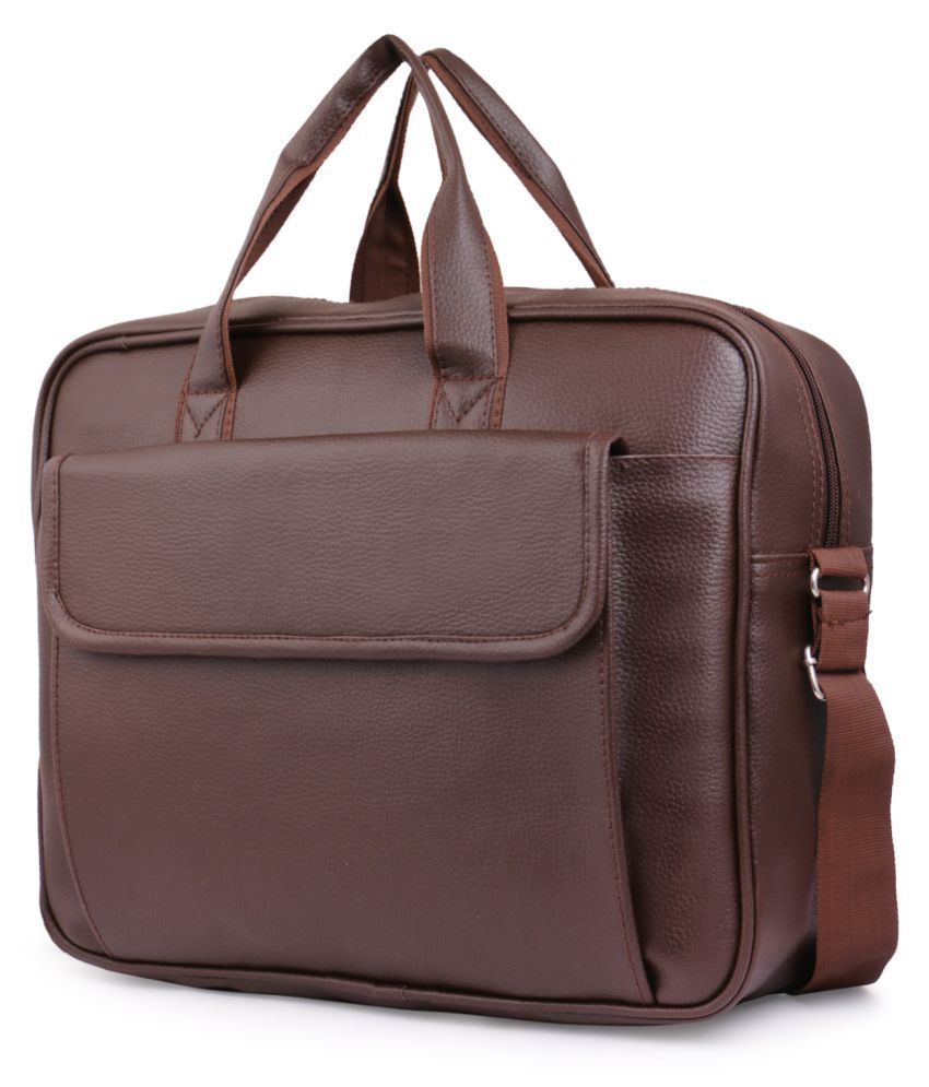 Tuscany Brown P.U. Office Bag