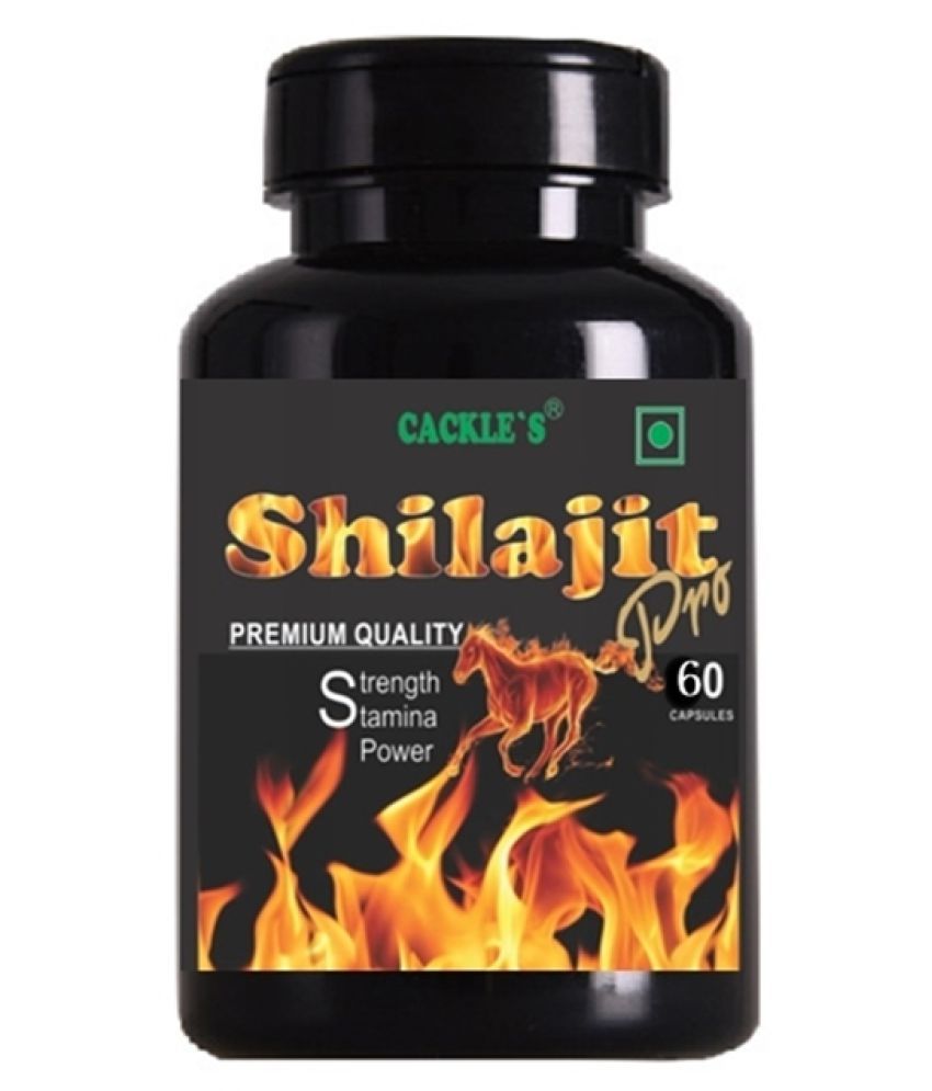     			Cackle'S Shilajit Pro Herbal Capsule 60 No.S