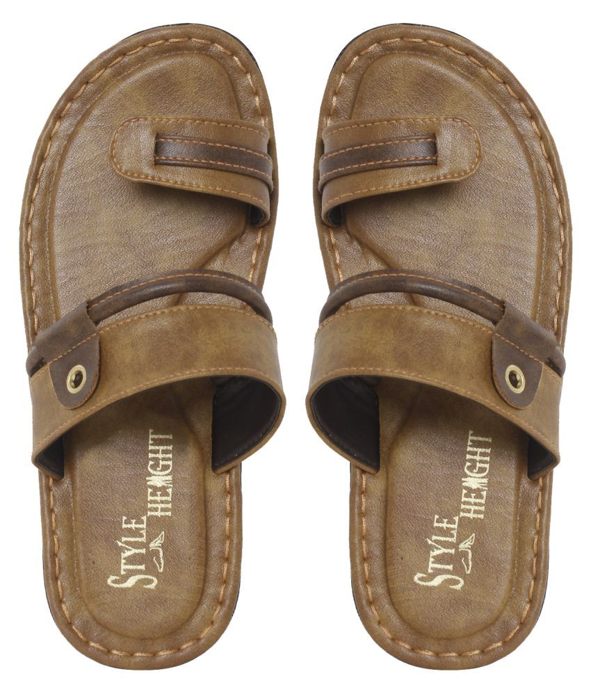     			Style Height Tan Flip Flops