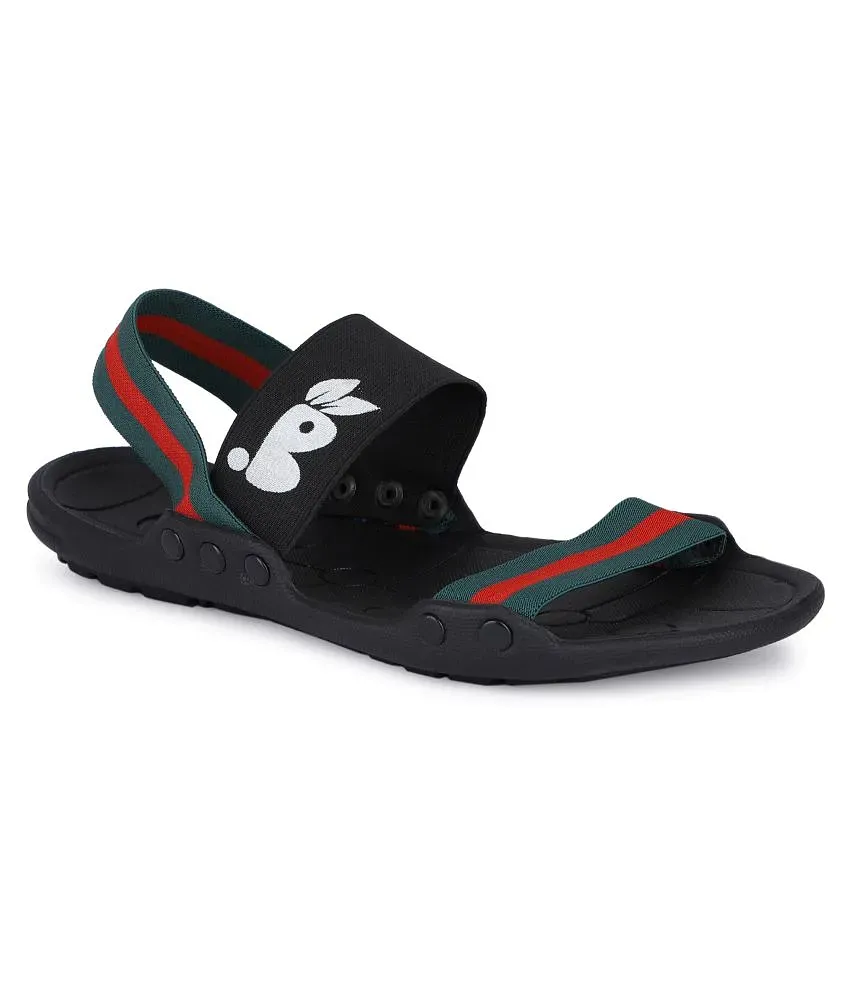 Classic Women Black Sandal Online - Black Ladies Slippers – Hummel India