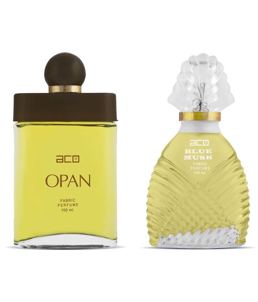     			Aco Set of 2 Perfume, Blue Musk & Opan For Men, 100ml Each