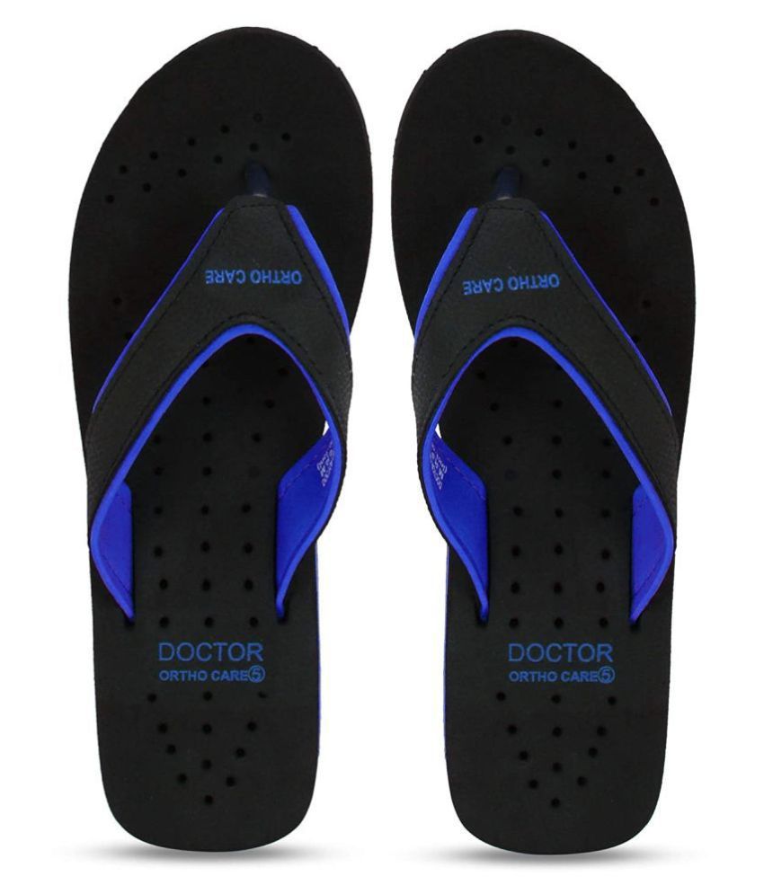     			DOCTOR EXTRA SOFT - Blue Women's Thong Flip Flop