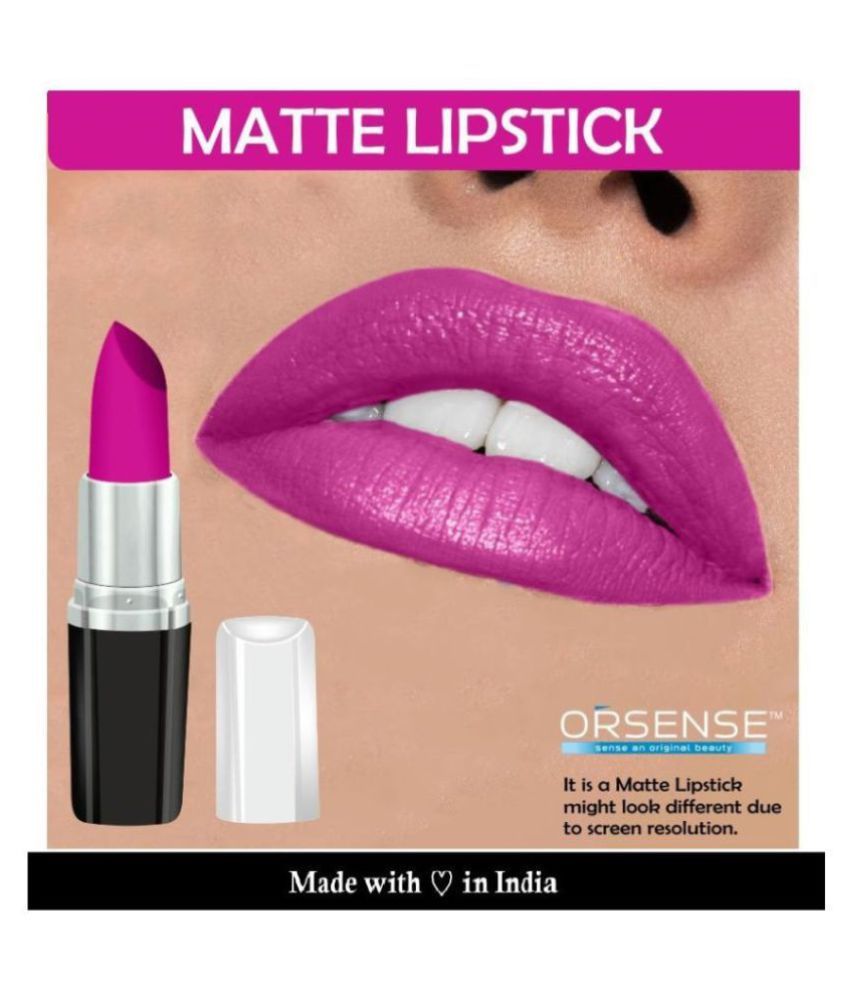     			orsense Creme Lipstick Flamingo Pink 3.5 g