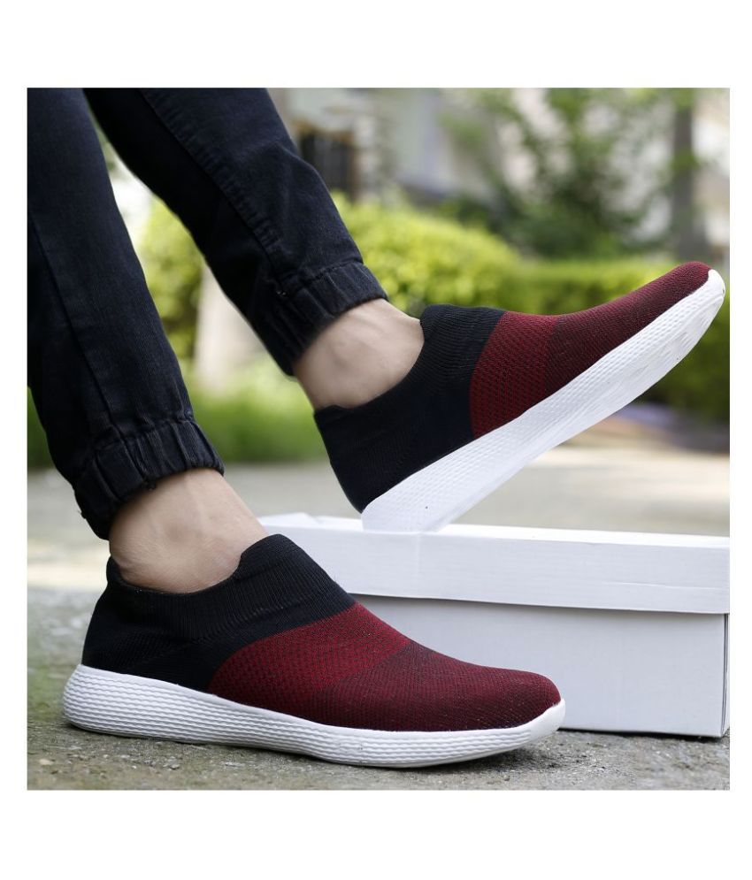 Buy Bucik Red Running Shoes Online at 