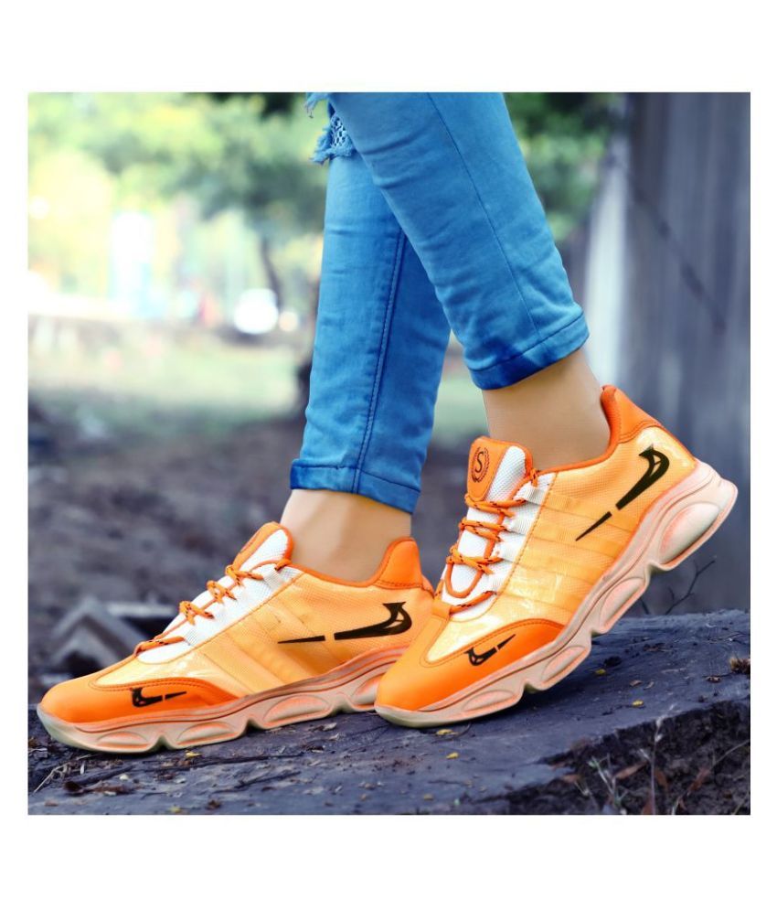 STERA Sport Orange Running Shoes Buy STERA Sport Orange Running Shoes