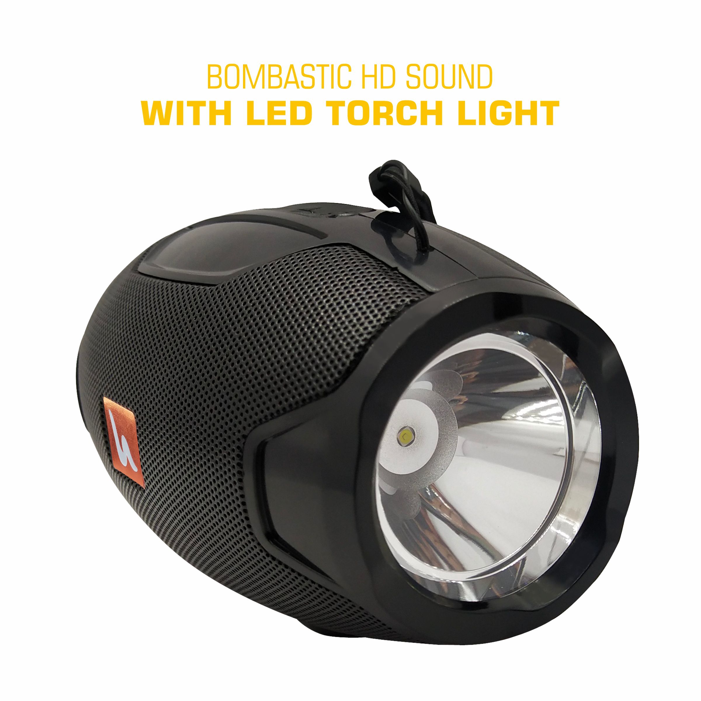 AO-105 6HOURS PLAYTIME WITH TOURCH LIGHTWEIGHT PORTABLE SPEAKER,BLUETOOTH V5.0,BUILT in mic,SUPPORT SD-CARD SPEAKER