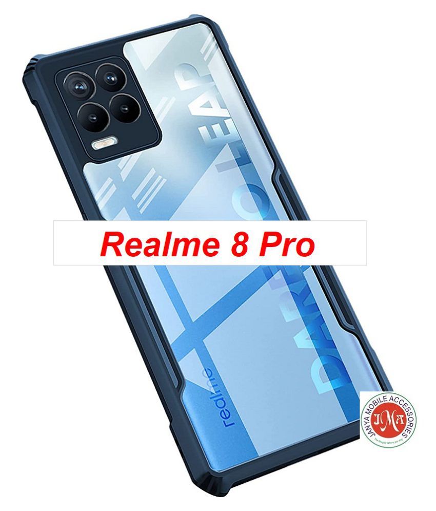     			Realme 8 Pro Shock Proof Case JMA - Green Slim Hybrid TPU Bumper Case