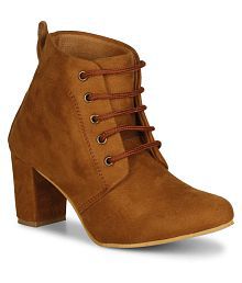 H&M ankle boots Brown 38                  EU WOMEN FASHION Footwear Casual discount 64% 