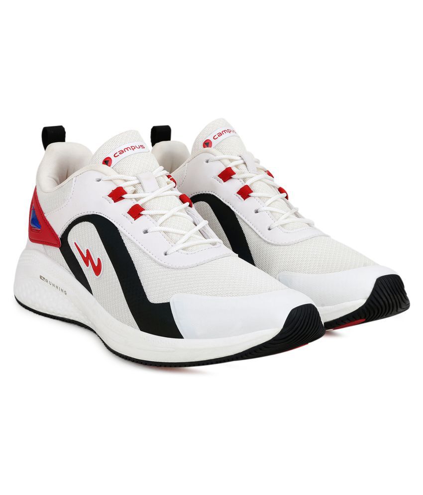 Campus OMAX White Running Shoes