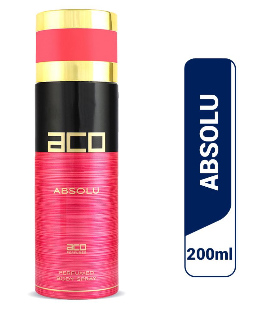     			Aco Absolu Deodorant Body Spray For Women, 200ml