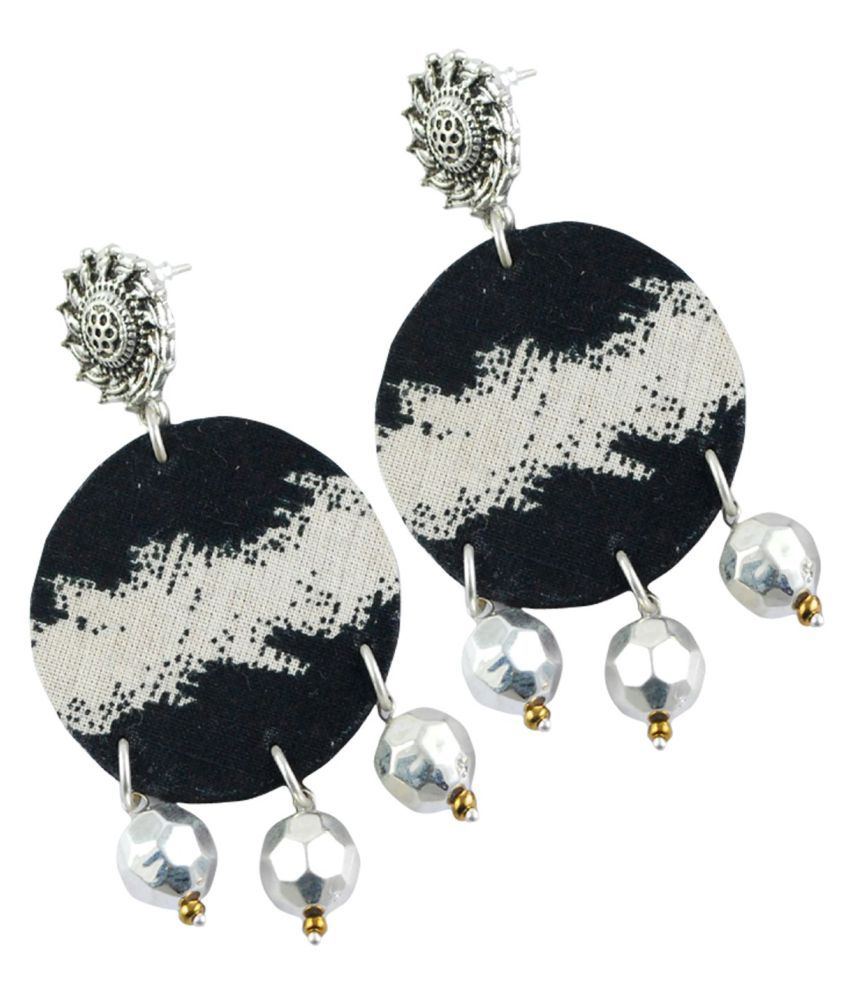 Black And White Earring