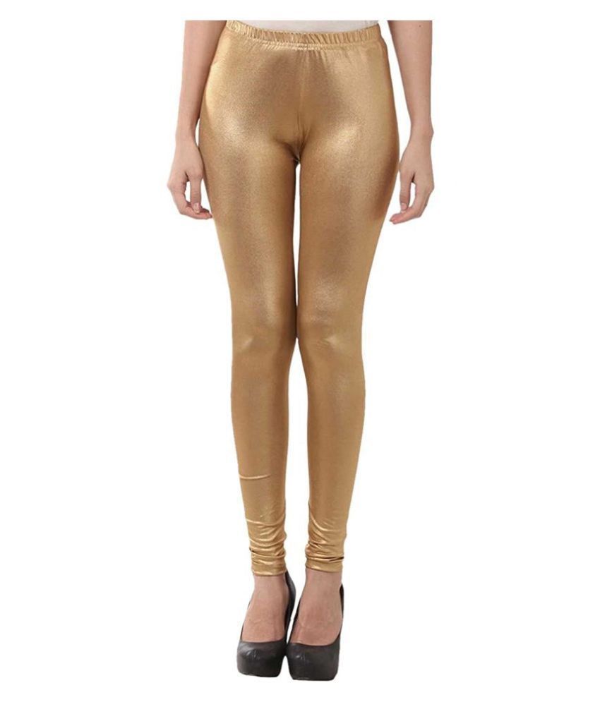 HomeShop.Fashion - Beige Polyester Women's Leggings ( Pack of 1 )