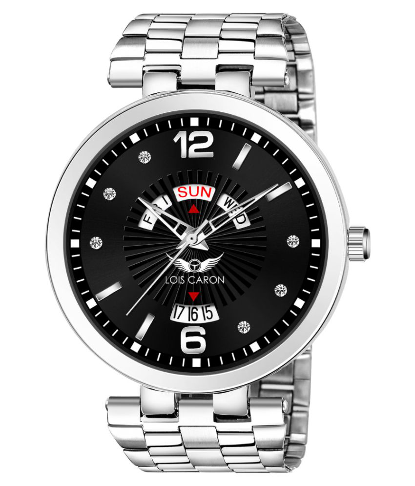     			Lois Caron LCS-8288 Stainless Steel Analog Men's Watch