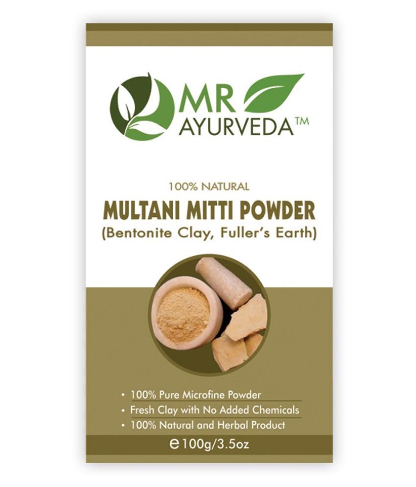     			MR Ayurveda Best Selling Multani Mitti Powder Face Pack Masks 100 gm