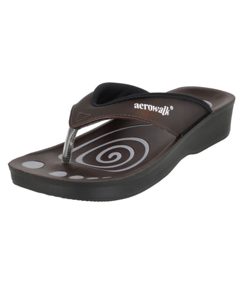     			Aerowalk - Brown Women's Flats