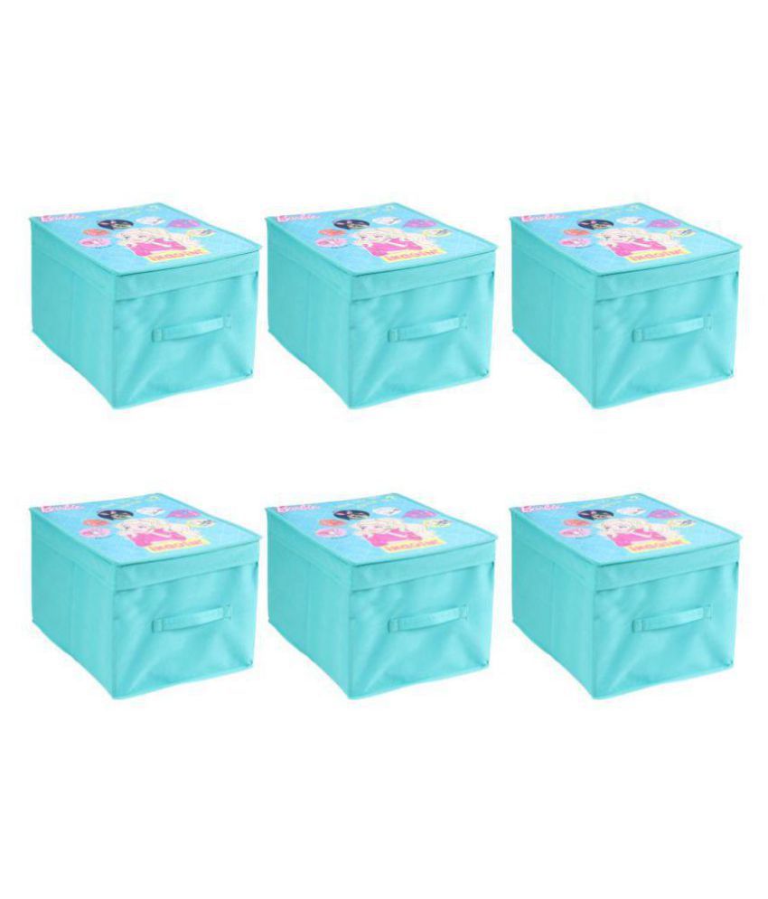     			Barbie Toys Organiser (Set of 6 pcs), Storage Box for Kids, Large_Barbie