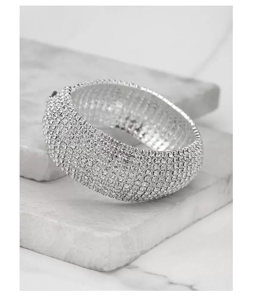 Silver Shine - Gold Bracelet (Pack of 1): Buy Silver Shine - Gold Bracelet  (Pack of 1) Online in India on Snapdeal