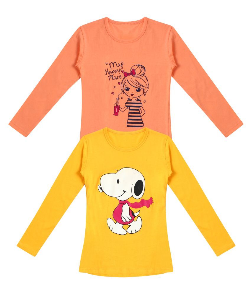     			Diaz Girls 100% Cotton T-Shirts ( Multi )