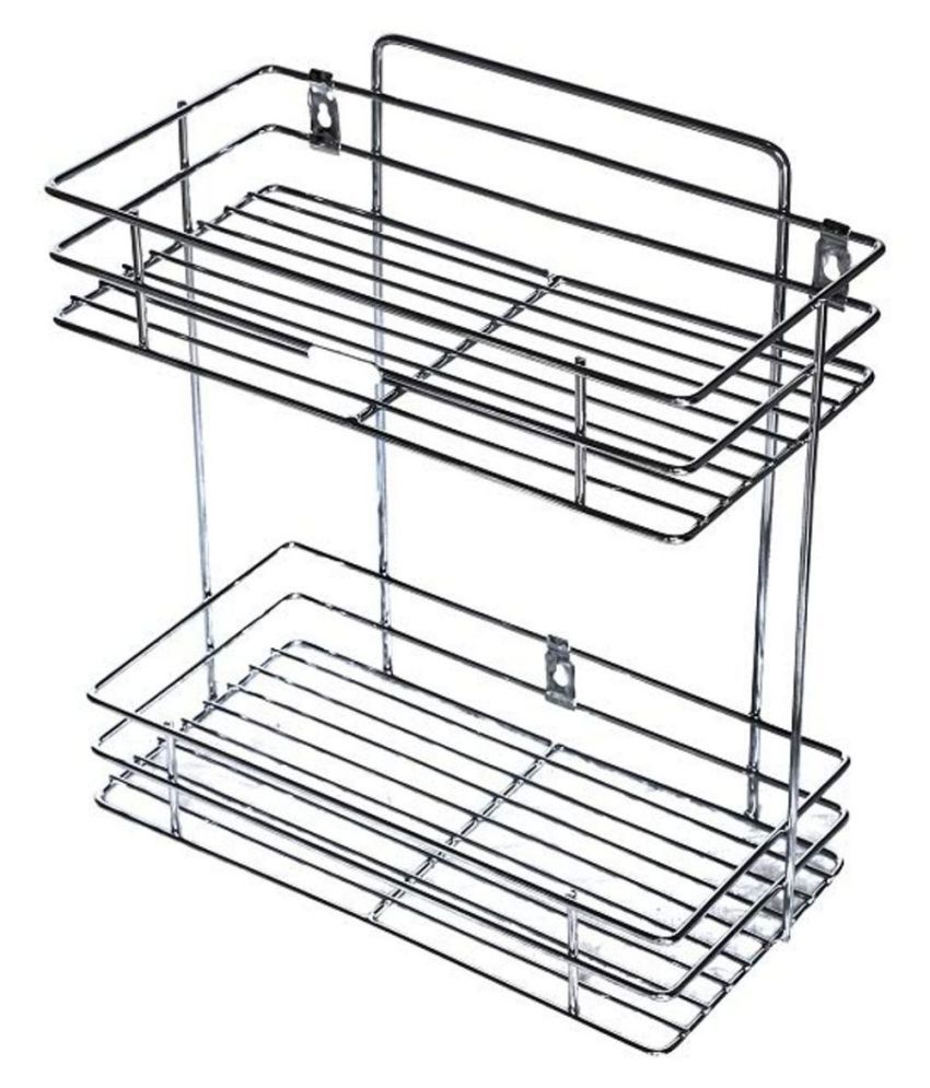 Buy SmartHomeMart Multipurpose Stainless Steel Storage Rack for kitchen