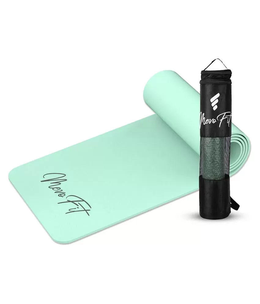 Buy Vifitkit 4mm Anti-Skid EVA+TPE Yoga Mat with Strap for Home Gym &  Outdoor Workout for Men & Women, Water-Resistant, Easy to Fold (Jet Black)  Online at Low Prices in India 